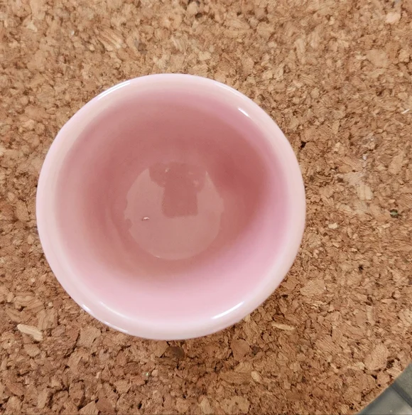 Monogram "M" Egg Cup Vintage Russ Berrie - Picture 3 of 4